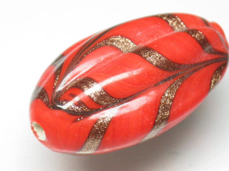TOKO-BEADS NG003-19 Indian bead 20mm NG003-19 インドビーズ 20mm Asian bead & African bead  Handmade,Lampeork,bead,asia,india,ethnic,parts,accessory,beads とんぼ玉,ビーズ,トンボ玉,アジア,インド,エスニック,手作り,パーツ,アクセサリー