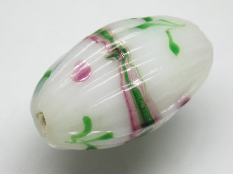 TOKO-BEADS NG003-22 Indian bead 16mm NG003-22 インドビーズ 16mm Asian bead & African bead  Handmade,Lampeork,bead,asia,india,ethnic,parts,accessory,beads とんぼ玉,ビーズ,トンボ玉,アジア,インド,エスニック,手作り,パーツ,アクセサリー