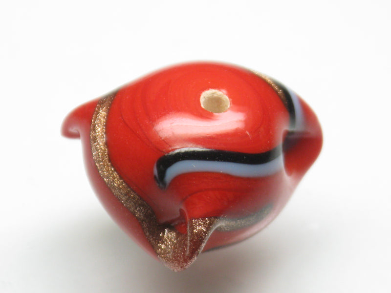 TOKO-BEADS NG003-62 Indian bead 20mm NG003-62 インドビーズ 20mm Asian bead & African bead  Handmade,Lampeork,bead,asia,india,ethnic,parts,accessory,beads とんぼ玉,ビーズ,トンボ玉,アジア,インド,エスニック,手作り,パーツ,アクセサリー