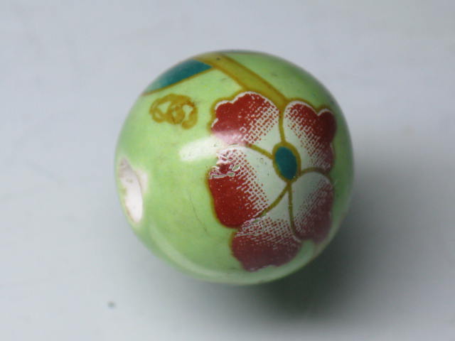 TOKO-BEADS OZ001-04 Porcelain bead 16mm OZ001-04 磁器ビーズ 16mm Asian bead & African bead  Handmade,Lampeork,bead,asia,india,ethnic,parts,accessory,beads とんぼ玉,ビーズ,トンボ玉,アジア,インド,エスニック,手作り,パーツ,アクセサリー