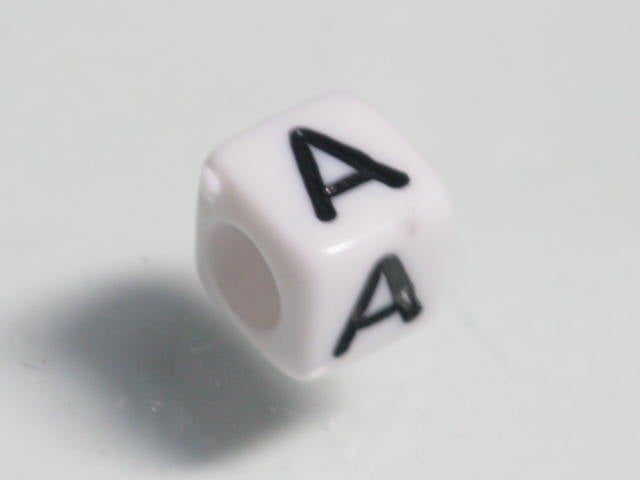 TOKO-BEADS P002-101 Alphabet (A) 6mm P002-101 アルファベット（A） 6mm Asian bead & African bead  Handmade,Lampeork,bead,asia,india,ethnic,parts,accessory,beads とんぼ玉,ビーズ,トンボ玉,アジア,インド,エスニック,手作り,パーツ,アクセサリー