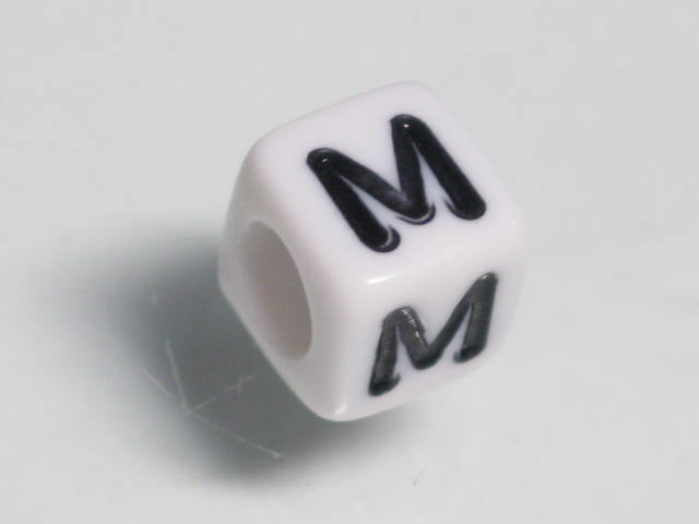 TOKO-BEADS P002-113 Alphabet (M) 6mm P002-113 アルファベット（M） 6mm Asian bead & African bead  Handmade,Lampeork,bead,asia,india,ethnic,parts,accessory,beads とんぼ玉,ビーズ,トンボ玉,アジア,インド,エスニック,手作り,パーツ,アクセサリー