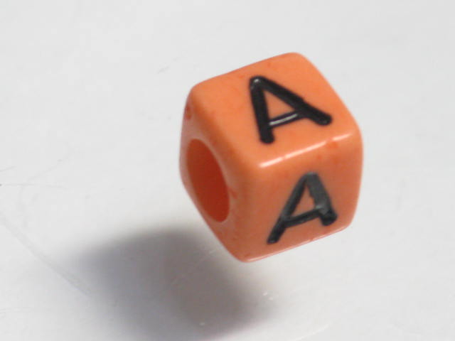 TOKO-BEADS P002-201 Alphabet (A) 6mm P002-201 アルファベット（A） 6mm Asian bead & African bead  Handmade,Lampeork,bead,asia,india,ethnic,parts,accessory,beads とんぼ玉,ビーズ,トンボ玉,アジア,インド,エスニック,手作り,パーツ,アクセサリー