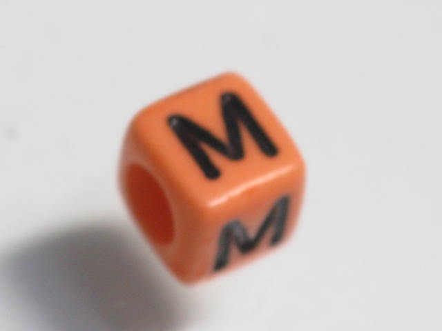 TOKO-BEADS P002-213 Alphabet (M) 6mm P002-213 アルファベット（M） 6mm Asian bead & African bead  Handmade,Lampeork,bead,asia,india,ethnic,parts,accessory,beads とんぼ玉,ビーズ,トンボ玉,アジア,インド,エスニック,手作り,パーツ,アクセサリー