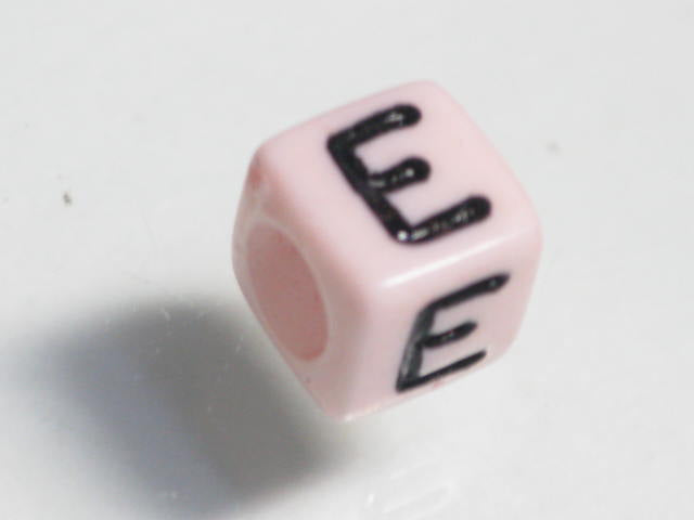 TOKO-BEADS P002-305 Alphabet (E) 6mm P002-305 アルファベット（E） 6mm Asian bead & African bead  Handmade,Lampeork,bead,asia,india,ethnic,parts,accessory,beads とんぼ玉,ビーズ,トンボ玉,アジア,インド,エスニック,手作り,パーツ,アクセサリー