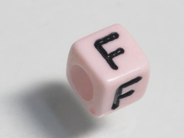TOKO-BEADS P002-306 Alphabet (F) 6mm P002-306 アルファベット（F） 6mm Asian bead & African bead  Handmade,Lampeork,bead,asia,india,ethnic,parts,accessory,beads とんぼ玉,ビーズ,トンボ玉,アジア,インド,エスニック,手作り,パーツ,アクセサリー