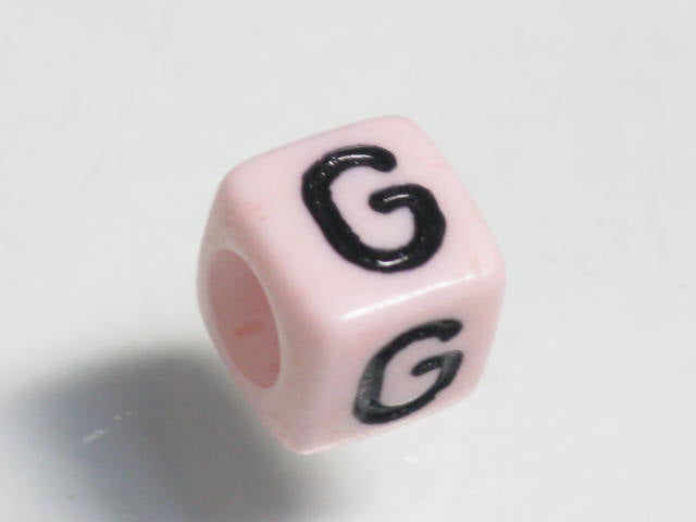 TOKO-BEADS P002-307 Alphabet (G) 6mm P002-307 アルファベット（G） 6mm Asian bead & African bead  Handmade,Lampeork,bead,asia,india,ethnic,parts,accessory,beads とんぼ玉,ビーズ,トンボ玉,アジア,インド,エスニック,手作り,パーツ,アクセサリー