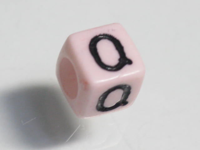 TOKO-BEADS P002-317 Alphabet (Q) 6mm P002-317 アルファベット（Q） 6mm Asian bead & African bead  Handmade,Lampeork,bead,asia,india,ethnic,parts,accessory,beads とんぼ玉,ビーズ,トンボ玉,アジア,インド,エスニック,手作り,パーツ,アクセサリー