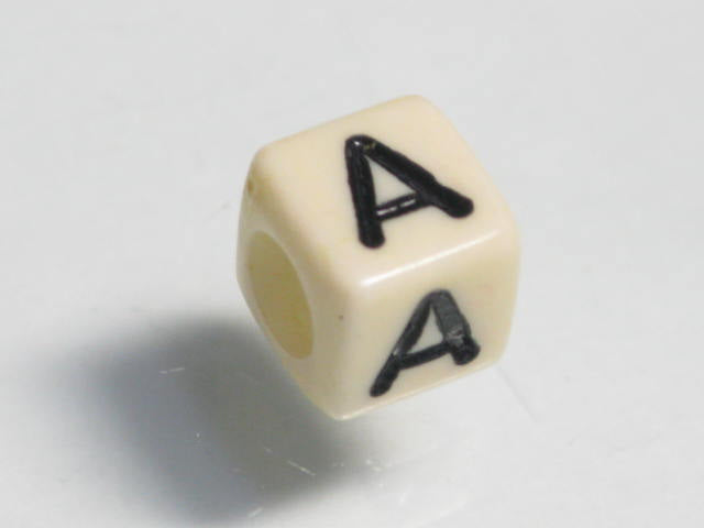 TOKO-BEADS P002-401 Alphabet (A) 6mm P002-401 アルファベット（A） 6mm Asian bead & African bead  Handmade,Lampeork,bead,asia,india,ethnic,parts,accessory,beads とんぼ玉,ビーズ,トンボ玉,アジア,インド,エスニック,手作り,パーツ,アクセサリー