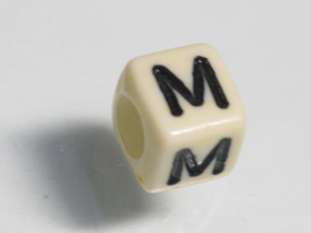 TOKO-BEADS P002-413 Alphabet (M) 6mm P002-413 アルファベット（M） 6mm Asian bead & African bead  Handmade,Lampeork,bead,asia,india,ethnic,parts,accessory,beads とんぼ玉,ビーズ,トンボ玉,アジア,インド,エスニック,手作り,パーツ,アクセサリー