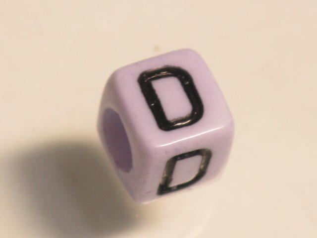 TOKO-BEADS P002-504 Alphabet (D) 6mm P002-504 アルファベット（D） 6mm Asian bead & African bead  Handmade,Lampeork,bead,asia,india,ethnic,parts,accessory,beads とんぼ玉,ビーズ,トンボ玉,アジア,インド,エスニック,手作り,パーツ,アクセサリー