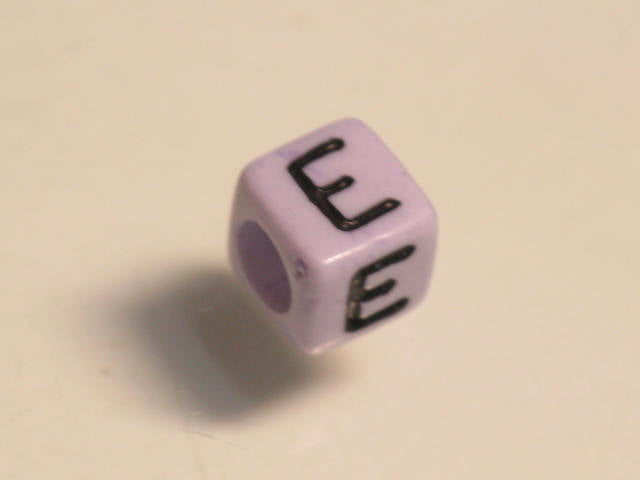 TOKO-BEADS P002-505 Alphabet (E) 6mm P002-505 アルファベット（E） 6mm Asian bead & African bead  Handmade,Lampeork,bead,asia,india,ethnic,parts,accessory,beads とんぼ玉,ビーズ,トンボ玉,アジア,インド,エスニック,手作り,パーツ,アクセサリー