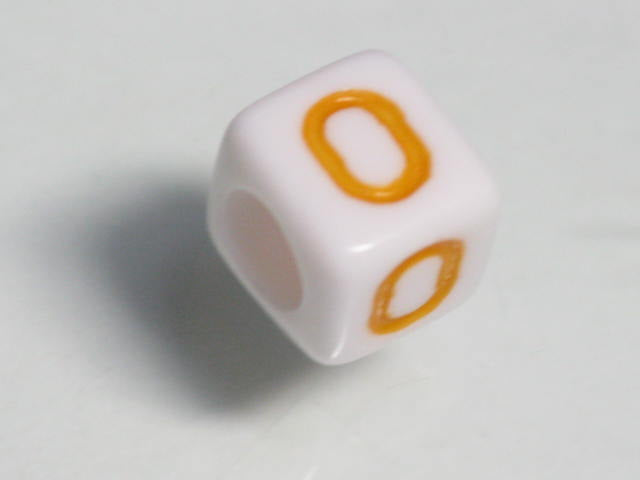 TOKO-BEADS P003-315 Alphabet (O) 6mm P003-315 アルファベット（O） 6mm Asian bead & African bead  Handmade,Lampeork,bead,asia,india,ethnic,parts,accessory,beads とんぼ玉,ビーズ,トンボ玉,アジア,インド,エスニック,手作り,パーツ,アクセサリー