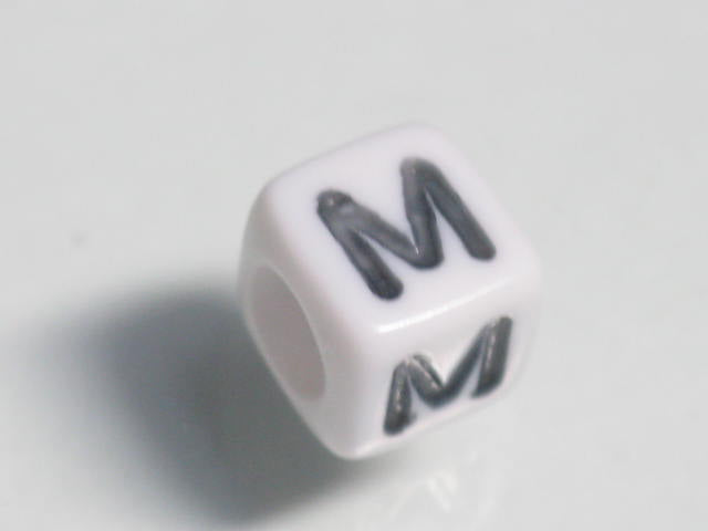 TOKO-BEADS P003-513 Alphabet (M) 6mm P003-513 アルファベット（M） 6mm Asian bead & African bead  Handmade,Lampeork,bead,asia,india,ethnic,parts,accessory,beads とんぼ玉,ビーズ,トンボ玉,アジア,インド,エスニック,手作り,パーツ,アクセサリー