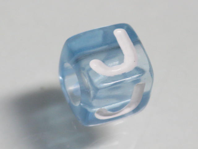 TOKO-BEADS P005-110 Alphabet (J) 7mm P005-110 アルファベット（J） 7mm Asian bead & African bead  Handmade,Lampeork,bead,asia,india,ethnic,parts,accessory,beads とんぼ玉,ビーズ,トンボ玉,アジア,インド,エスニック,手作り,パーツ,アクセサリー