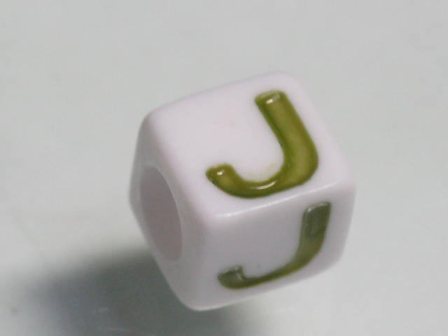 TOKO-BEADS P006-110 Alphabet (J) 7mm P006-110 アルファベット（J） 7mm Asian bead & African bead  Handmade,Lampeork,bead,asia,india,ethnic,parts,accessory,beads とんぼ玉,ビーズ,トンボ玉,アジア,インド,エスニック,手作り,パーツ,アクセサリー