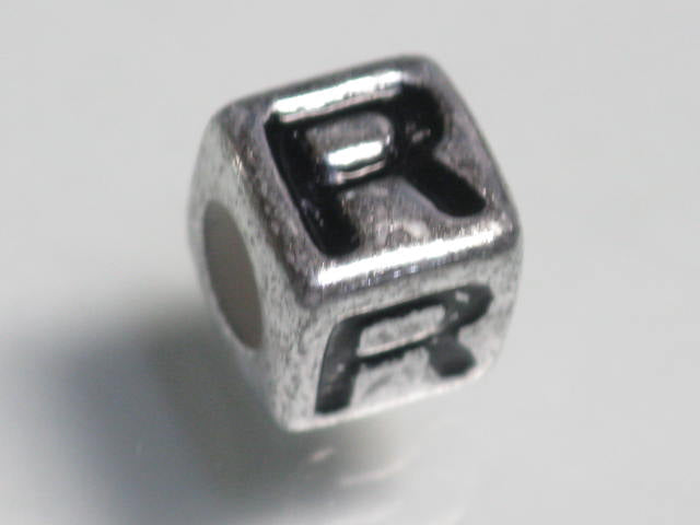 TOKO-BEADS P007-118 Alphabet (R) 7mm P007-118 アルファベット（R） 7mm Asian bead & African bead  Handmade,Lampeork,bead,asia,india,ethnic,parts,accessory,beads とんぼ玉,ビーズ,トンボ玉,アジア,インド,エスニック,手作り,パーツ,アクセサリー