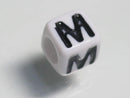 TOKO-BEADS P007-213 Alphabet (M) 7mm P007-213 アルファベット（M） 7mm Asian bead & African bead  Handmade,Lampeork,bead,asia,india,ethnic,parts,accessory,beads とんぼ玉,ビーズ,トンボ玉,アジア,インド,エスニック,手作り,パーツ,アクセサリー