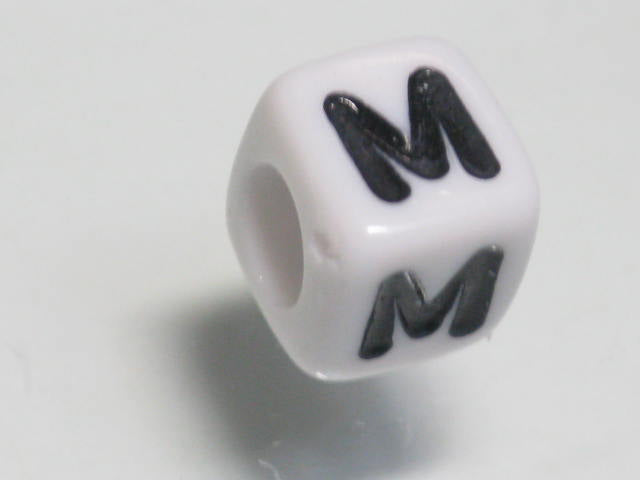 TOKO-BEADS P101-13 Alphabet (M) 6mm P101-13 アルファベット（M） 6mm Asian bead & African bead  Handmade,Lampeork,bead,asia,india,ethnic,parts,accessory,beads とんぼ玉,ビーズ,トンボ玉,アジア,インド,エスニック,手作り,パーツ,アクセサリー