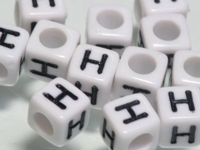 TOKO-BEADS P101-08P Alphabet (20g) (H) 6mm P101-08P アルファベット20ｇ約120個（H） 6mm Asian bead & African bead  Handmade,Lampeork,bead,asia,india,ethnic,parts,accessory,beads とんぼ玉,ビーズ,トンボ玉,アジア,インド,エスニック,手作り,パーツ,アクセサリー