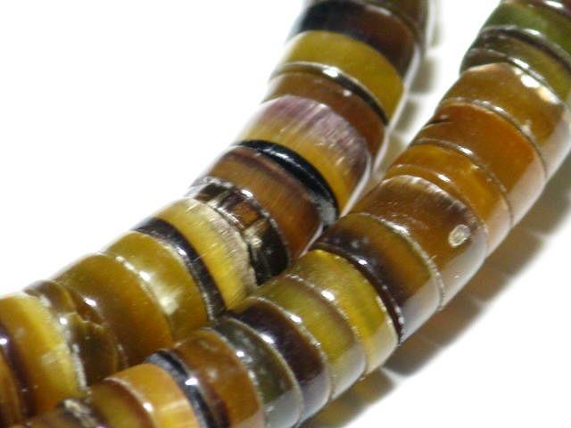 TOKO-BEADS PB005-24 Shell bead (strand) 4.5mm PB005-24 ヒーシービーズ（連） 4.5mm Asian bead & African bead  Handmade,Lampeork,bead,asia,india,ethnic,parts,accessory,beads とんぼ玉,ビーズ,トンボ玉,アジア,インド,エスニック,手作り,パーツ,アクセサリー