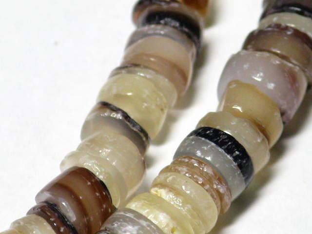 TOKO-BEADS PB005-25 Shell bead (strand) 4.5mm PB005-25 ヒーシービーズ（連） 4.5mm Asian bead & African bead  Handmade,Lampeork,bead,asia,india,ethnic,parts,accessory,beads とんぼ玉,ビーズ,トンボ玉,アジア,インド,エスニック,手作り,パーツ,アクセサリー