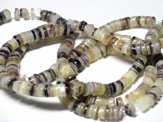 | TOKO-BEADS |PB005-25 ヒーシービーズ（連） 4.5mmとんぼ玉,ビーズ,トンボ玉,アジア,インド,エスニック,手作り,パーツ,アクセサリー