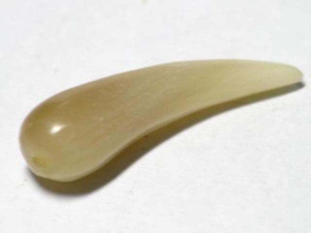 TOKO-BEADS PB005-28 Horn Charm 26mm PB005-28 ホーンチャーム 26mm Asian bead & African bead  Handmade,Lampeork,bead,asia,india,ethnic,parts,accessory,beads とんぼ玉,ビーズ,トンボ玉,アジア,インド,エスニック,手作り,パーツ,アクセサリー