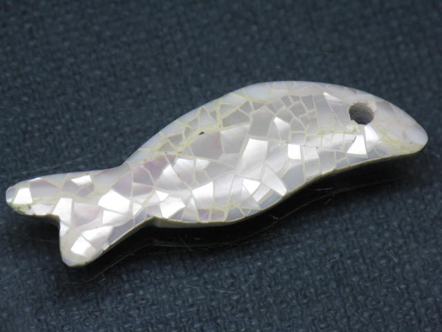 TOKO-BEADS PB007-39 Shell Charm (R) 38mm PB007-39 シェルチャーム（R） 38mm Asian bead & African bead  Handmade,Lampeork,bead,asia,india,ethnic,parts,accessory,beads とんぼ玉,ビーズ,トンボ玉,アジア,インド,エスニック,手作り,パーツ,アクセサリー