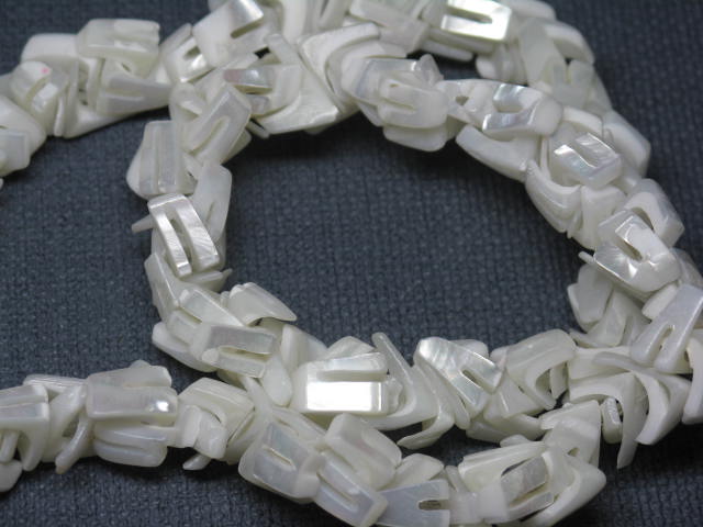 | TOKO-BEADS |PB007N-71 シェルビーズ（連） 6~9mmとんぼ玉,ビーズ,トンボ玉,アジア,インド,エスニック,手作り,パーツ,アクセサリー