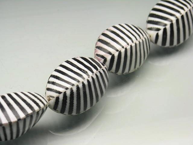 TOKO-BEADS PB007-84N Shell bead (strand) 19mm PB007-84N シェルビーズ（連） 19mm Asian bead & African bead  Handmade,Lampeork,bead,asia,india,ethnic,parts,accessory,beads とんぼ玉,ビーズ,トンボ玉,アジア,インド,エスニック,手作り,パーツ,アクセサリー