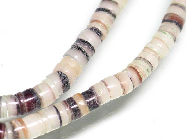 TOKO-BEADS PB010-04 Shell bead (strand) 2.5mm PB010-04 ヒーシービーズ（連） 2.5mm Asian bead & African bead  Handmade,Lampeork,bead,asia,india,ethnic,parts,accessory,beads とんぼ玉,ビーズ,トンボ玉,アジア,インド,エスニック,手作り,パーツ,アクセサリー