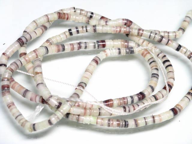 TOKO-BEADS PB010-04 Shell bead (strand) 2.5mm PB010-04 ヒーシービーズ（連） 2.5mm Asian bead & African bead  Handmade,Lampeork,bead,asia,india,ethnic,parts,accessory,beads とんぼ玉,ビーズ,トンボ玉,アジア,インド,エスニック,手作り,パーツ,アクセサリー