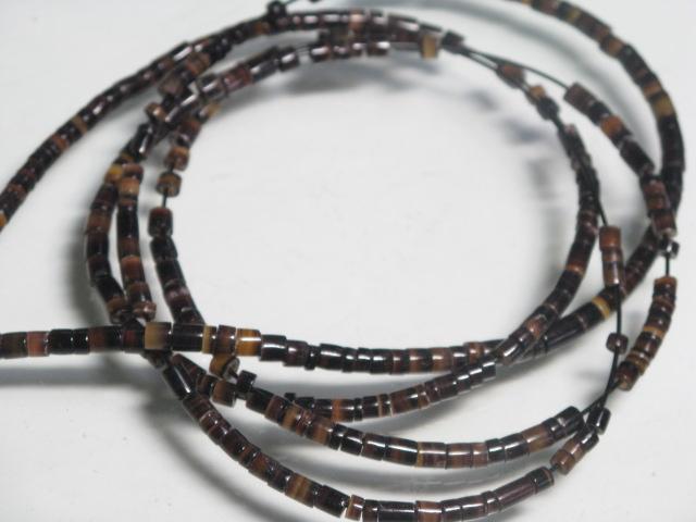 | TOKO-BEADS |PB011-08 ヒーシービーズ（連） 2.5mmとんぼ玉,ビーズ,トンボ玉,アジア,インド,エスニック,手作り,パーツ,アクセサリー