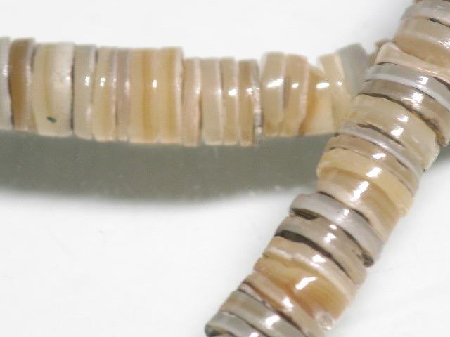 TOKO-BEADS PB011-17 Shell bead (strand) 5mm PB011-17 ヒーシービーズ（連） 5mm Asian bead & African bead  Handmade,Lampeork,bead,asia,india,ethnic,parts,accessory,beads とんぼ玉,ビーズ,トンボ玉,アジア,インド,エスニック,手作り,パーツ,アクセサリー