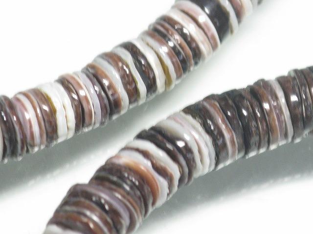 TOKO-BEADS PB011-20 Shell bead (strand) 5mm PB011-20 ヒーシービーズ（連） 5mm Asian bead & African bead  Handmade,Lampeork,bead,asia,india,ethnic,parts,accessory,beads とんぼ玉,ビーズ,トンボ玉,アジア,インド,エスニック,手作り,パーツ,アクセサリー