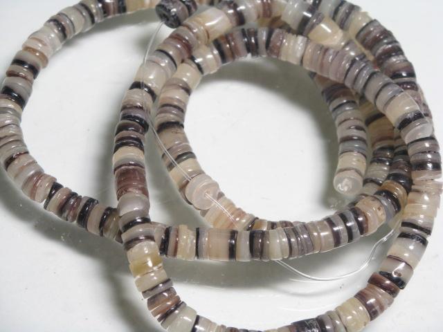 TOKO-BEADS PB011-21 Shell bead (strand) 5.5mm PB011-21 ヒーシービーズ（連） 5.5mm Asian bead & African bead  Handmade,Lampeork,bead,asia,india,ethnic,parts,accessory,beads とんぼ玉,ビーズ,トンボ玉,アジア,インド,エスニック,手作り,パーツ,アクセサリー