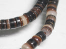TOKO-BEADS PB011-23 Shell bead (strand) 5mm PB011-23 ヒーシービーズ（連） 5mm Asian bead & African bead  Handmade,Lampeork,bead,asia,india,ethnic,parts,accessory,beads とんぼ玉,ビーズ,トンボ玉,アジア,インド,エスニック,手作り,パーツ,アクセサリー