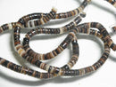 TOKO-BEADS PB011-23 Shell bead (strand) 5mm PB011-23 ヒーシービーズ（連） 5mm Asian bead & African bead  Handmade,Lampeork,bead,asia,india,ethnic,parts,accessory,beads とんぼ玉,ビーズ,トンボ玉,アジア,インド,エスニック,手作り,パーツ,アクセサリー