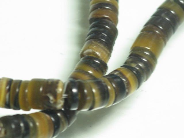 TOKO-BEADS PB011-24 Shell bead (strand) 4.8mm PB011-24 ヒーシービーズ（連） 4.8mm Asian bead & African bead  Handmade,Lampeork,bead,asia,india,ethnic,parts,accessory,beads とんぼ玉,ビーズ,トンボ玉,アジア,インド,エスニック,手作り,パーツ,アクセサリー