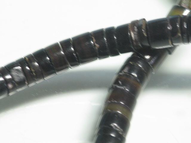 TOKO-BEADS PB011-25 Shell bead (strand) 5mm PB011-25 ヒーシービーズ（連） 5mm Asian bead & African bead  Handmade,Lampeork,bead,asia,india,ethnic,parts,accessory,beads とんぼ玉,ビーズ,トンボ玉,アジア,インド,エスニック,手作り,パーツ,アクセサリー