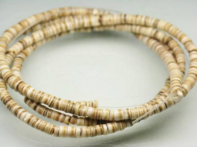 | TOKO-BEADS |PB011-32 ヒーシービーズ（連） 2.5~3mmとんぼ玉,ビーズ,トンボ玉,アジア,インド,エスニック,手作り,パーツ,アクセサリー