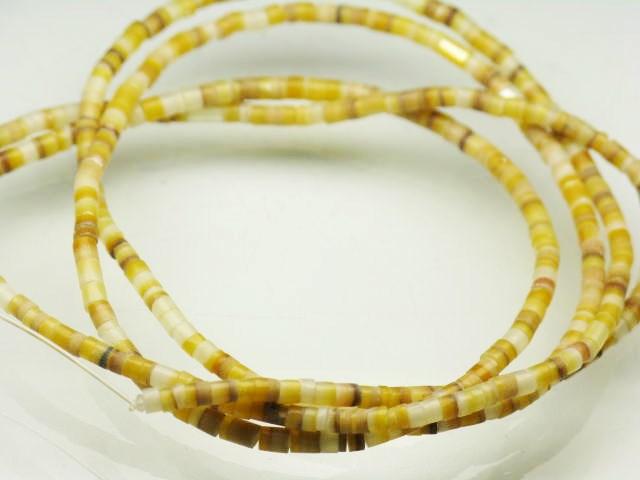 | TOKO-BEADS |PB011-34 ヒーシービーズ（連） 2.2mmとんぼ玉,ビーズ,トンボ玉,アジア,インド,エスニック,手作り,パーツ,アクセサリー