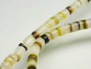 TOKO-BEADS PB011-37 Shell bead (strand) 3mm PB011-37 ヒーシービーズ（連） 3mm Asian bead & African bead  Handmade,Lampeork,bead,asia,india,ethnic,parts,accessory,beads とんぼ玉,ビーズ,トンボ玉,アジア,インド,エスニック,手作り,パーツ,アクセサリー