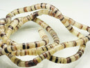 TOKO-BEADS PB011-38 Shell bead (strand) 4mm PB011-38 ヒーシービーズ（連） 4mm Asian bead & African bead  Handmade,Lampeork,bead,asia,india,ethnic,parts,accessory,beads とんぼ玉,ビーズ,トンボ玉,アジア,インド,エスニック,手作り,パーツ,アクセサリー