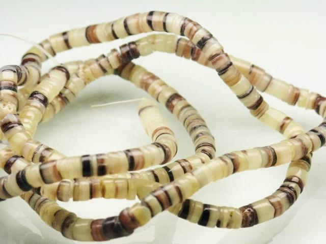 | TOKO-BEADS |PB011-38 ヒーシービーズ（連） 4mmとんぼ玉,ビーズ,トンボ玉,アジア,インド,エスニック,手作り,パーツ,アクセサリー