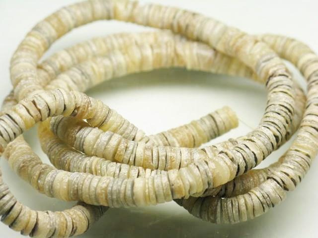 | TOKO-BEADS |PB011-39 ヒーシービーズ（連） 5mmとんぼ玉,ビーズ,トンボ玉,アジア,インド,エスニック,手作り,パーツ,アクセサリー