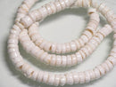 TOKO-BEADS PB014-04 Puka-Shell (strand) 6.5mm PB014-04 プカシェル（連） 6.5mm Asian bead & African bead  Handmade,Lampeork,bead,asia,india,ethnic,parts,accessory,beads とんぼ玉,ビーズ,トンボ玉,アジア,インド,エスニック,手作り,パーツ,アクセサリー