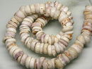 TOKO-BEADS PB014-14 Puka-Shell (strand) 9.5~10.5mm PB014-14 プカシェル（連） 9.5~10.5mm Asian bead & African bead  Handmade,Lampeork,bead,asia,india,ethnic,parts,accessory,beads とんぼ玉,ビーズ,トンボ玉,アジア,インド,エスニック,手作り,パーツ,アクセサリー