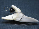 TOKO-BEADS PB016-01 Shark Tooth (Maco Shark with wire LL) 41mm PB016-01 サメの歯（アオザメ ワイヤー付 LL） 41mm Asian bead & African bead  Handmade,Lampeork,bead,asia,india,ethnic,parts,accessory,beads とんぼ玉,ビーズ,トンボ玉,アジア,インド,エスニック,手作り,パーツ,アクセサリー
